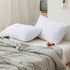 BEDSUM Microfiber King Pillowcases Set of 2, Soft Wrinkle Resistant and Easy Care Pillow Cases with Envelope Closure for Kids, 20x36 inches, White...