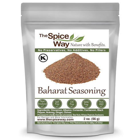 The Spice Way - Baharat Spice Blend Mix 2 oz (Middle Eastern Seasoning) No Additives, No Preservatives, No Fillers, Just Spices and Herbs We Grow,...