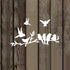 Birds On The Branch Metal Die Cuts, Bird Frame Cutting Dies Stencils DIY Crafts Cards Cuts for DIY Embossing Card Making Photo Decorative Paper Di...