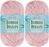 JubileeYarn Bamboo Dynasty - 50g/Skein Fingering Weight Bamboo Rayon - 3305 Primrose Pink - 2 Skeins...