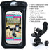 Waterproof Phone Holder Bike Handlebar Mount - Phone Case Mount for iPhone, Samsung, Android. 360 Degree Rotation. All Mobile Phones Up to 6.7 inc...