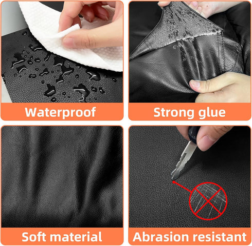 DXBULL Leather Repair Patch 4x78.7 inch Repair Tape Self-Adhesive for Furniture Sofas Car Seats Chair Couches Handbags Jackets Decorative Home Hot...