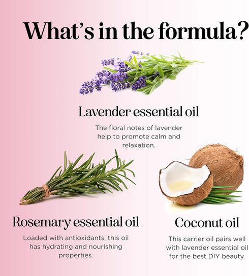 Headache Essential Oil Roll On - Clarify Essential Oil Blend Headache Roll On with Aromatherapy Oils - Peppermint Rosemary and Lavender Roll On Es...