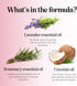 Headache Essential Oil Roll On - Clarify Essential Oil Blend Headache Roll On with Aromatherapy Oils - Peppermint Rosemary and Lavender Roll On Es...