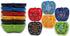 6pcs Hand Painted Turkish Ceramic Snack Bowls - 3.35''/8.5cm-74ml/2.5 oz - Mix Color Decorative Design Multi-Purpose (Apple)...