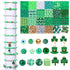2566PCS+ St. Patrick's Day Beads for Jewelry Making Green Heishi Pearl Star Letter Clay Wooden Irish Round Loose Beads with Enamel Luck Shamrock H...