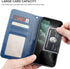 Bocasal for iPhone 11 Wallet Case with Card Holder PU Leather Magnetic Detachable Kickstand Shockproof Wrist Strap Removable Flip Cover for iPhone...