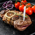 500 Pcs 3 Inch Plastic Steak Markers Colorful Plastic Meat Doneness Picks Steak Temperature Sticks Rare, Medium Rare, Medium, Medium Well, Well fo...