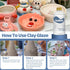 200ml Air Dry Clay Glaze, Gloss Varnish for Air Drying Clay, Air Dry Clay Varnish for Pottery and Acrylic Paint, Colourless, Waterproof, Scratch R...