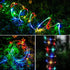 LED Rope Lights Battery Operated String Lights-40Ft 120 LEDs 8 Modes Outdoor Waterproof Fairy Lights Dimmable/Timer with Remote for Camping Party ...