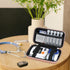 Diabetic Supplies Hard Case Diabetic Supply Organizer Bag Carrying Case for Diabetes Testing Kit Blood Glucose Monitor with Blood Sugar Glucometer...