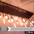 Sunlite LED Vintage T10 2W Light Bulb Medium (E26) Base, Warm White...