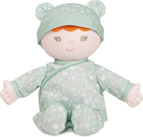 GUND Baby Sustainable Baby Doll, Plush Doll Made from Recycled Materials, for Babies and Newborns, Green, 12”...