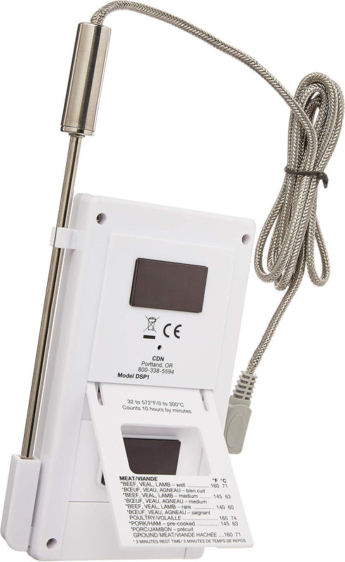 CDN Dual Sensing Programmable Probe Thermometer and Timer...
