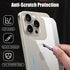 Screen Protector for iPhone 15 Pro Max, Tempered Glass Screen Protector including Front and Back Protectors, Camera Protector, 3-in-1 Protection (...