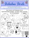 Dog Hand Embroidery Patterns Transfers Kit 26 Pieces on Stick and Stitch Water Soluble Sewing Stabilizer Paper for Beginners and Adults Hand Sewin...