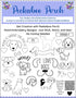 Dog Hand Embroidery Patterns Transfers Kit 26 Pieces on Stick and Stitch Water Soluble Sewing Stabilizer Paper for Beginners and Adults Hand Sewin...