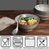 Asian Soup Spoon Ceramic Soup Spoon Long Handle, Japanese Soup Spoon for Pho, Wonton, Noodles, Dumplings, Chinese Ceramic Spoons Ramen Spoon, Set ...