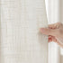 FMFUNCTEX Side Light Linen Texture Semi Sheer Narrow French Door Panels for Front/Glass Door, Window - 24 Inch L x 72 Inch W x 2 Panels...