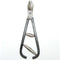 Mazbot French Style Curved Metal Shears with Spring T076C...