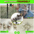 Bird Spikes, Squirrel Spikes for Bird Feeder Pole Arbitrary Bending and Winding Properties Avoided Raccoons and Squirrels Climbing Fences. (Size 4...