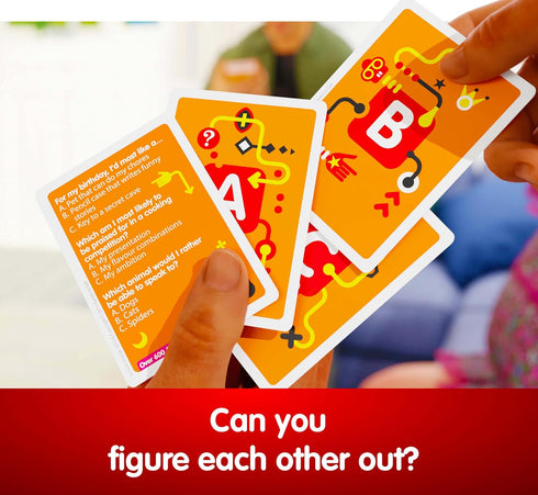 SUSSED The Game of Wacky Choices - Social Card Games for Kids & Adults - Family Party Travel Game - Hilarious & Easy to Play - Oddball Orange Deck...