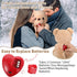 Hungdao Bear Stuffed Animal with Voice Recording 14 Inch Cute Plush Bear with Rose 60 Seconds Voice Sound Recorder Module Plush Recordable Toy wit...