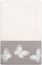 Avanti Linens - Fingertip Towel, Soft & Absorbent Cotton Towel (Yara Collection, White) 18.00" x 11.00"...