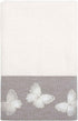 Avanti Linens - Fingertip Towel, Soft & Absorbent Cotton Towel (Yara Collection, White) 18.00" x 11.00"...