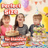 24x Classic Video Game Cupcake Toppers – Strong Picks Happy Birthday Décor, Cupcake Decorations for Kids Birthdays...