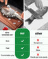 2 Pack Fish Scale Remover, 304 Stainless Fish Scales Scraping Tool, Serrated Fish Cleaning Tools, Fish Descaler Tool for Restaurant Chef and Home ...
