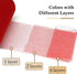 Red Tulle Fabric Roll 6 Inch by 100 Yards (300 feet) Sheer Tulle Ribbon for Christmas Gift Wrapping Tutu Valentine's Day Party Decorations Table S...
