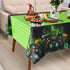 FunHot Video Game Table Covers, Video Game Birthday Decorations, 2 Pcs 54 x 108 Inch Green Waterproof Rectangle Game Tablecloths for Gamers Boys B...