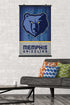 Trends International NBA Memphis Grizzlies - Logo 18 Wall Poster, 22.375" x 34", Premium Poster & Clip Bundle...