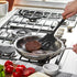 STAUB Silicone Spatula Turner, Perfectly Angled for Lifting Pancakes, Sandwiches and Picking up Veggies Durable BPA-Free Matte Black Silicone, Aca...