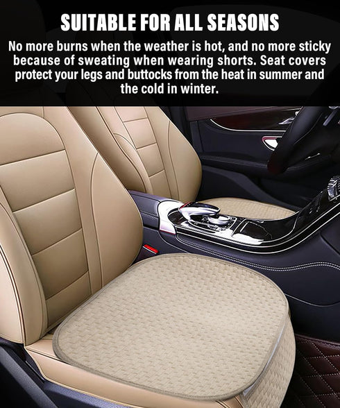 Car Seat Covers Cushion Pad,Bottom Seat Covers,Auto Front Seat Protector Mat,Breathable Anti-Slip Car Seat Pad,Driver Car Seat Cover Cushion,Unive...