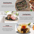 JY COOKMENT Cooling Roasting Rack with Integrated Feet, Enameled Coating, PTFE Free, Great for Cooking, Drying, Grilling, Dishwasher Safe (10inch*...