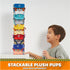 Rubble & Crew Stuffed Animals, Charger, 4-Inch Cube-Shaped Plush Toy for Kids Ages 3 and Up...