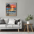 Posterizer 1 pcs- sunrise and sunset-landscape nature scene 6-Landscape & Nature Art-Floral Botanical Art- Decor for Home & Office- unframed wall ...