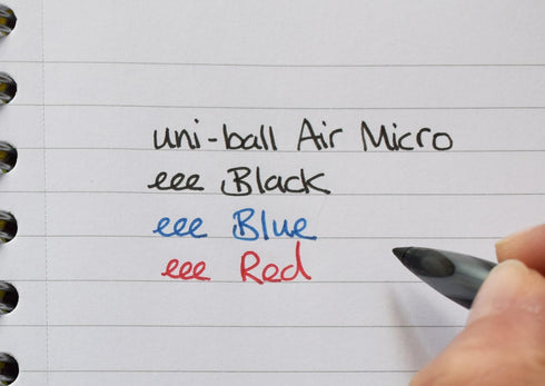 uni-ball UB-188-Micro Fountain Pen Tip 0.5mm Air Rollerball Pens, Red Gel, 12 Pack...