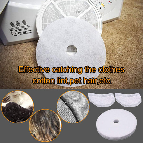 10 PCS Dryer Exhaust Filter for Panda Dryer Filter - 365 days warranty-Universal Lint Filter Cloth Dryer Replacement Include 8 Exhaust Filters & 2 Air Intake Filters Compatible with Magic Chef/Son ya