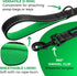 6 Foot Long Dog Leash with 2 Padded Handles - for Large and Medium Dogs - Walking Lead with Reflective Stitching and Traffic Handle for Control an...