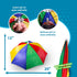 Windy City Novelties 13” Hands-Free Umbrella Hat – Sun & Rain Protection for Outdoor Events, Fishing, Festivals & Costume Fun – Adjustable Fit for...
