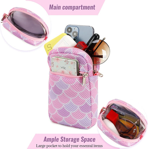 mygreen Small Crossbody Cell Phone Bag for Women, Mini Over Shoulder Handbag Purse...