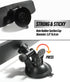 Suction Cup Rear View Mirror,Anti-Glare HD Car Interior Rearview Mirror with Adjustable Suction Cup,Universal Thickened Inside Rearview Mirror, Ca...