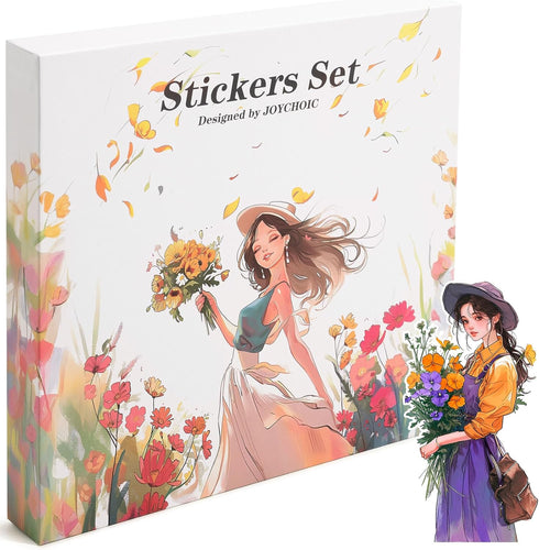 Scrapbook Stickers Set, 240Pcs People Sticker for Journaling and Scrapbooking, Junk Journal Supplies, Washi Materials, Women Girls Ladies Planner ...