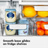 OXO Good Grips Fridge Organization Bin 5 in x 14 in - for Yogurt Cups, Small Produce, Berry Bins and More...
