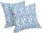 LVTXIII Outdoor Pillow Covers ONLY, Square Throw Pillow Covers, Modern Cushion Cases for Sofa Patio Couch Decoration 18 x 18 Inch, Pack of 2, Pebb...
