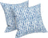 LVTXIII Outdoor Pillow Covers ONLY, Square Throw Pillow Covers, Modern Cushion Cases for Sofa Patio Couch Decoration 18 x 18 Inch, Pack of 2, Pebb...