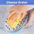 Cheese Grater, Grater Lemon with Food Storage Container & Lid Grinder Grater for kitchen - Perfect For Hard Parmesan, Ginger, Vegetables, Butter (...